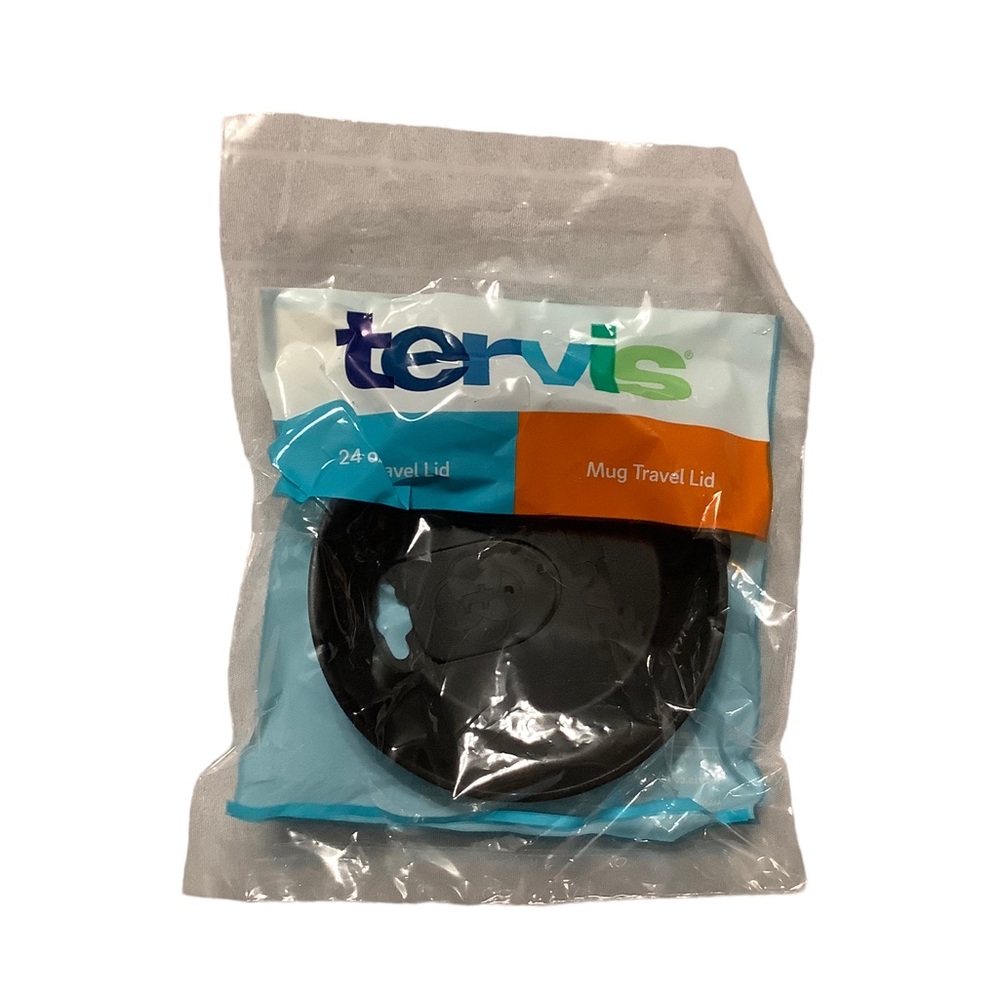 Black 24 oz Tervis Travel Lid, NIP